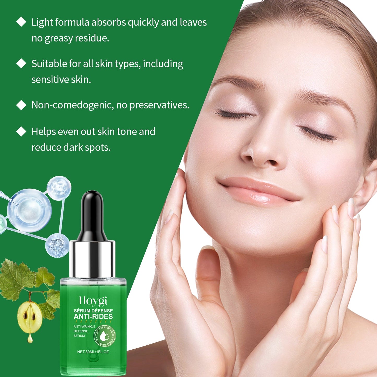 Moisturizing Essence Moisturizes Facial Skin, Improves Skin Elasticity, Rejuvenates Skin And Rejuvenates - Korvel
