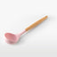 Juego de utensilios de cocina de 11 piezas con mango de madera - Rosa