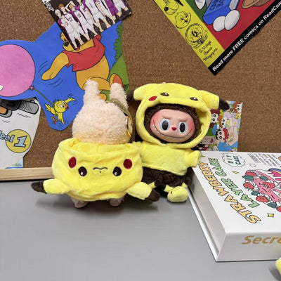 Cute Pikachu Baby Clothes 17cm Doll Clothes - Korvel