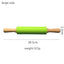 Wooden Handle Silicone Rolling Pin Rolling Pin Roller Flour Pin Small Medium And Large Household Baking Tools And Kitchenware - Korvel