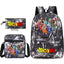 Youth Dragon Ball 3-Piece Backpack Set