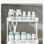 Pull out Rotating Spice Rack Organizer for Cabinet Rotate Makeup Organizer Slide Bottle Box Holder Plastic Seasoning Spice Rack - Korvel