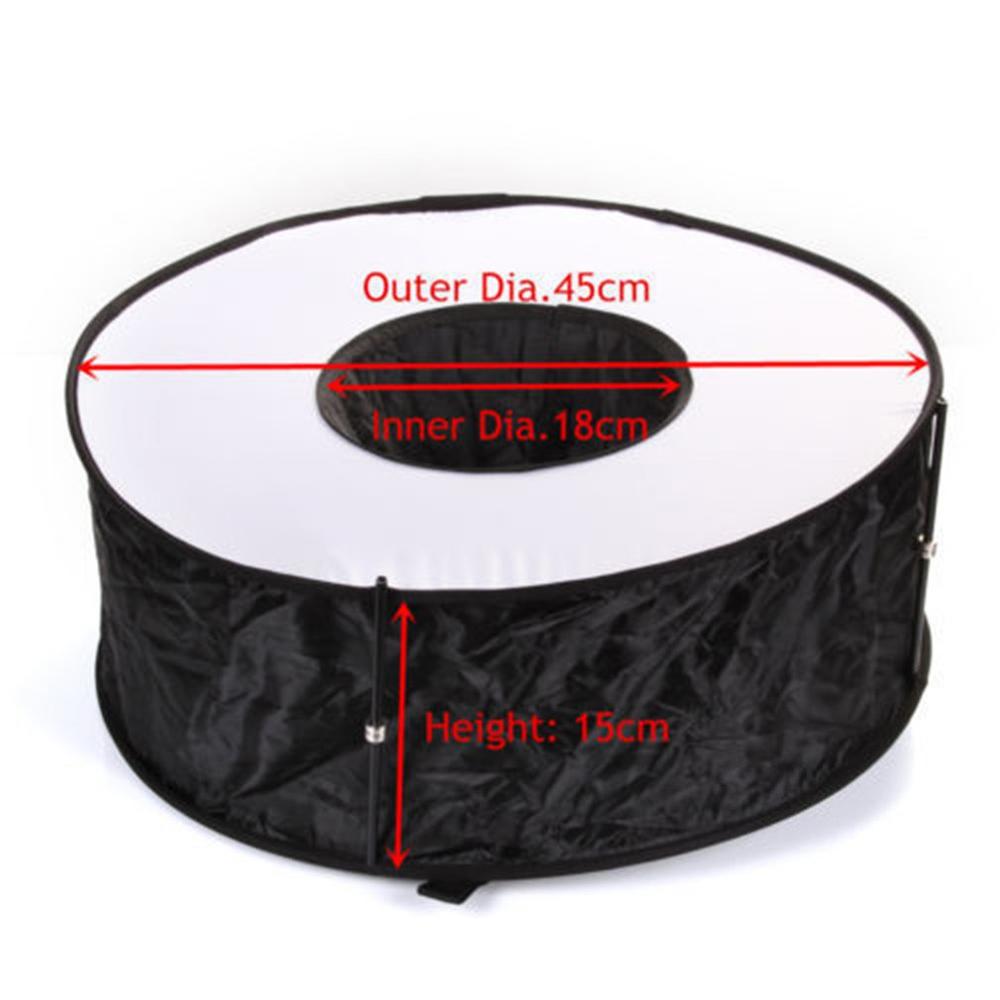 Diffuseur de Flash Softbox Rond Pliable Premium pour Photographie
