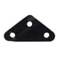 Hebilla Triangular de Aleación de Aluminio para Ajuste de Toldos