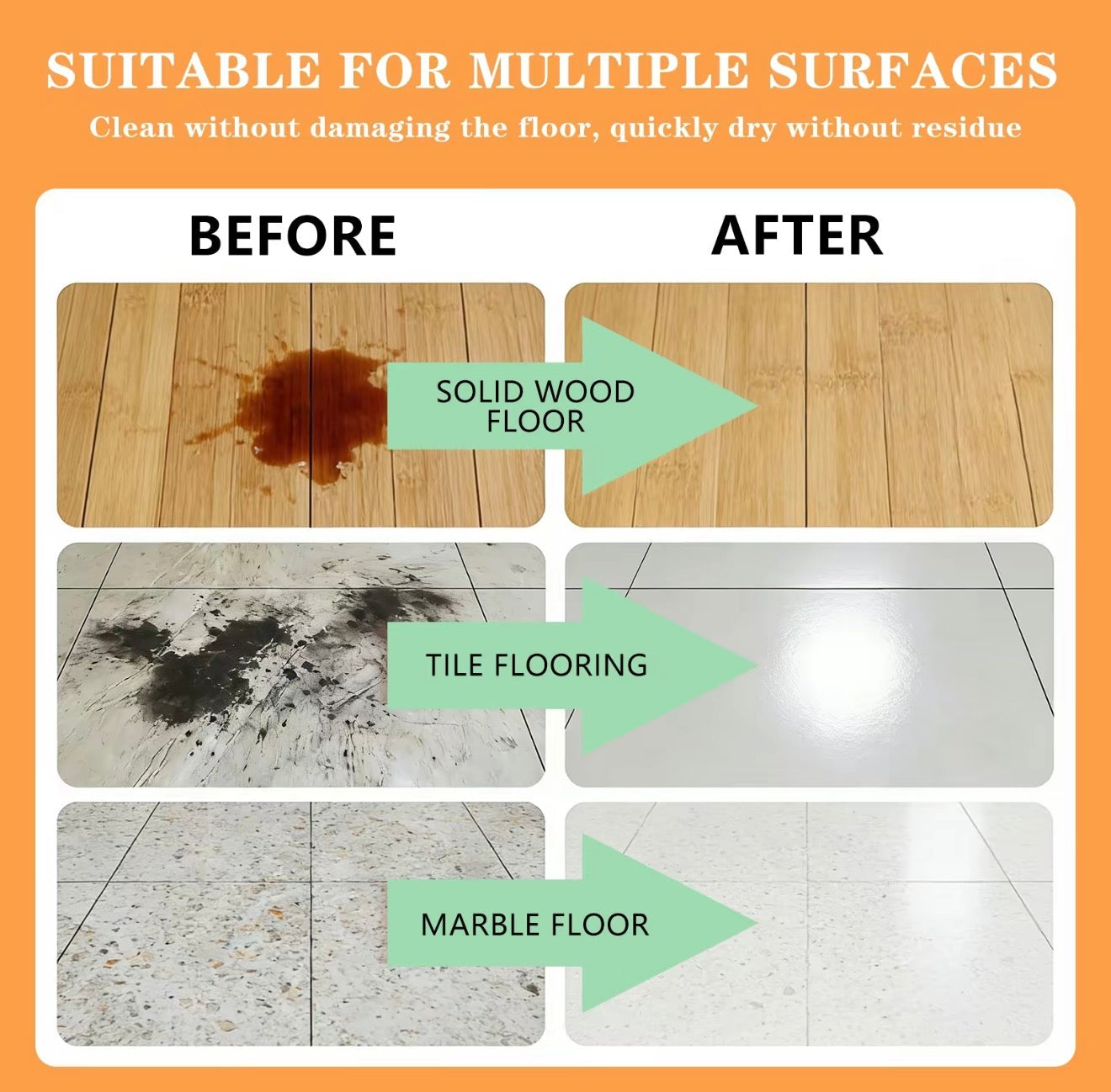 FreshFloor Cleaning Tablets - Convenient Floor Care