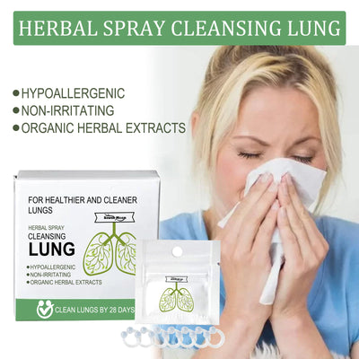 Herbal Spray Cleansing Lung, Nasal Clean Relief And Repair Nasal Discomfort Nasal Cleaning Body Care Nose Ring - Korvel