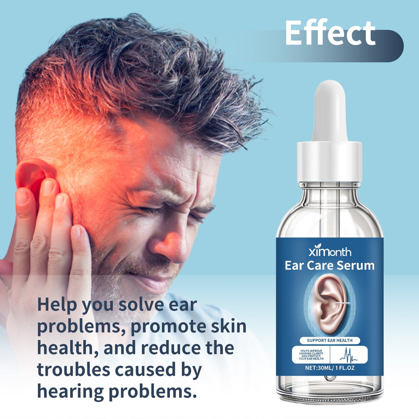Premium Ear Care Serum for Comfort and Clarity