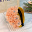 Elegant Flower Series Wide Edge Handmade Fabric Headband