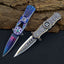 Fingertip Gyro Folding Knife EDC Multi-Function Folding Knife Outdoor Camping Survival Pocket Knife High Hardness Knife - Korvel