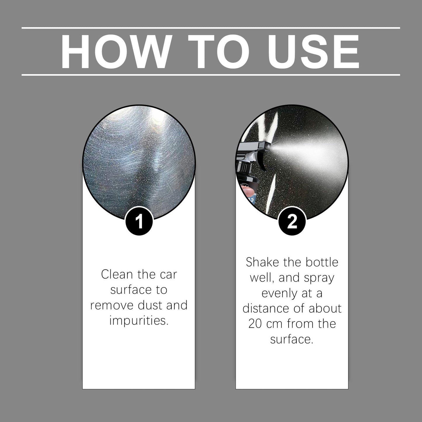 Premium Automotive Ceramic Coating Spray for Finish Maintenance