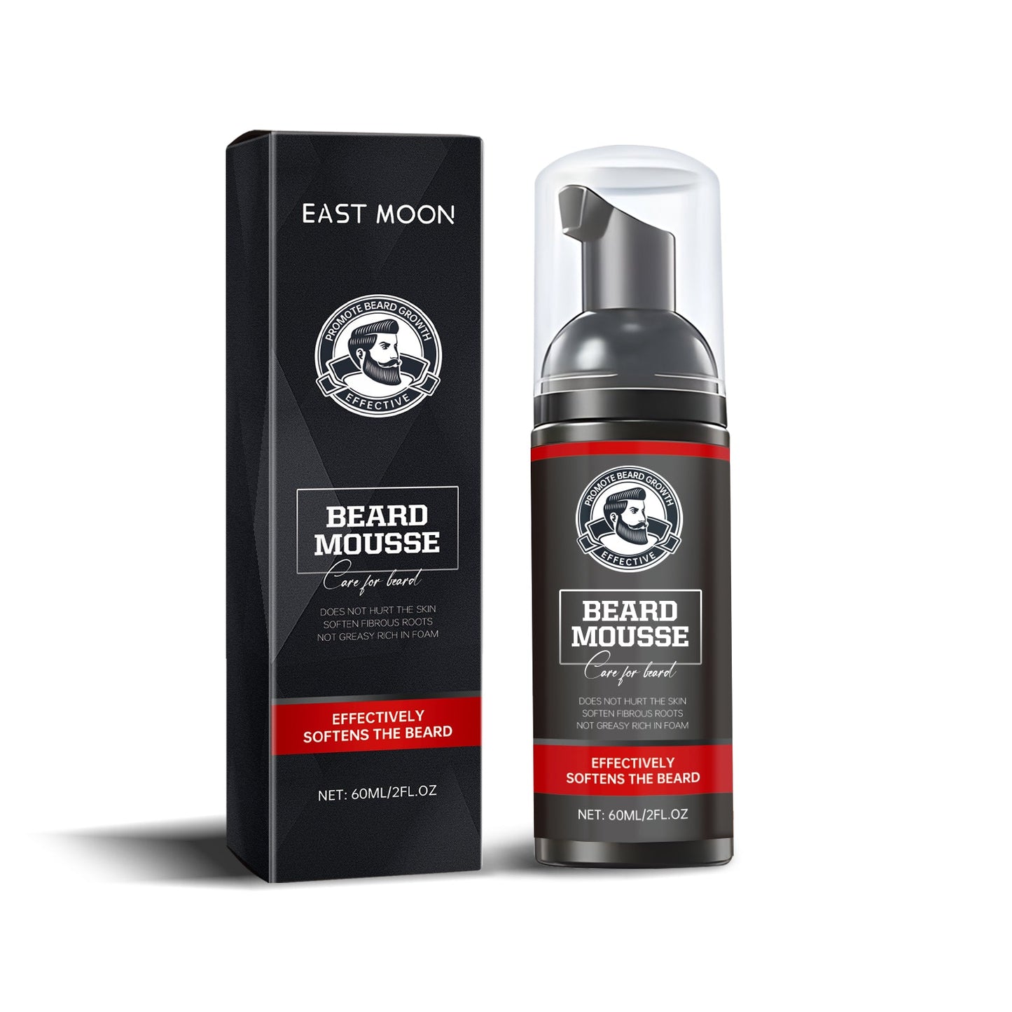 Premium Facial Hair Cleansing Mousse for Men
