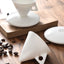 Ensemble de tasses et soucoupes à café exquisément préparées à la main