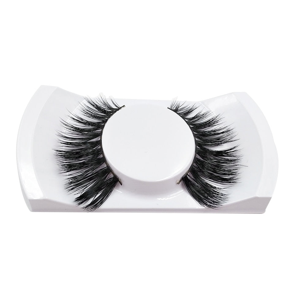Faux cils longs Wispy Volume - Poils de vison premium