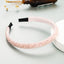 Fish Line Braided String Crystal Hair Band Korean Temperament Senior Sense Wash Face Headband - Korvel