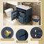 Meuble de salle de bain moderne de 30 pouces avec lavabo et rangement
