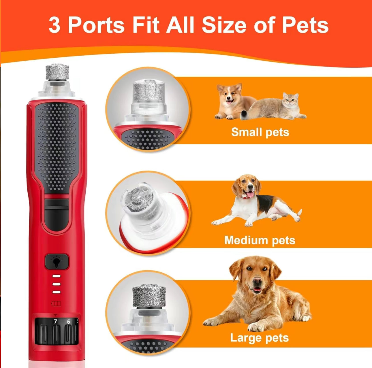 PawGlow Nail Grinder - Korvel
