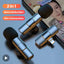 Buttonhole Lavalier Wireless Lapel Microphone Bluetooth Mini Mic For Phone PC Cell Mobile Small Micro Tiny Tie Mike Mikrofon USB - Korvel
