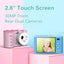 2.8 Inch HD Dual-Camera Children's Digital Camera Mini Small SLR Can Take Pictures Interest Toy Gift - Korvel