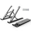 Universal Laptop Stand Adjustable Notebook Holder for Macbook Non-slip Foldable Cooling Base Bracket for Laptop/Tablet/phone - Korvel