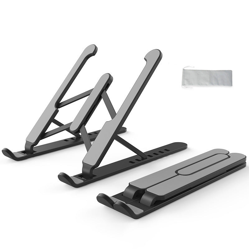 Universal Laptop Stand Adjustable Notebook Holder for Macbook Non-slip Foldable Cooling Base Bracket for Laptop/Tablet/phone - Korvel