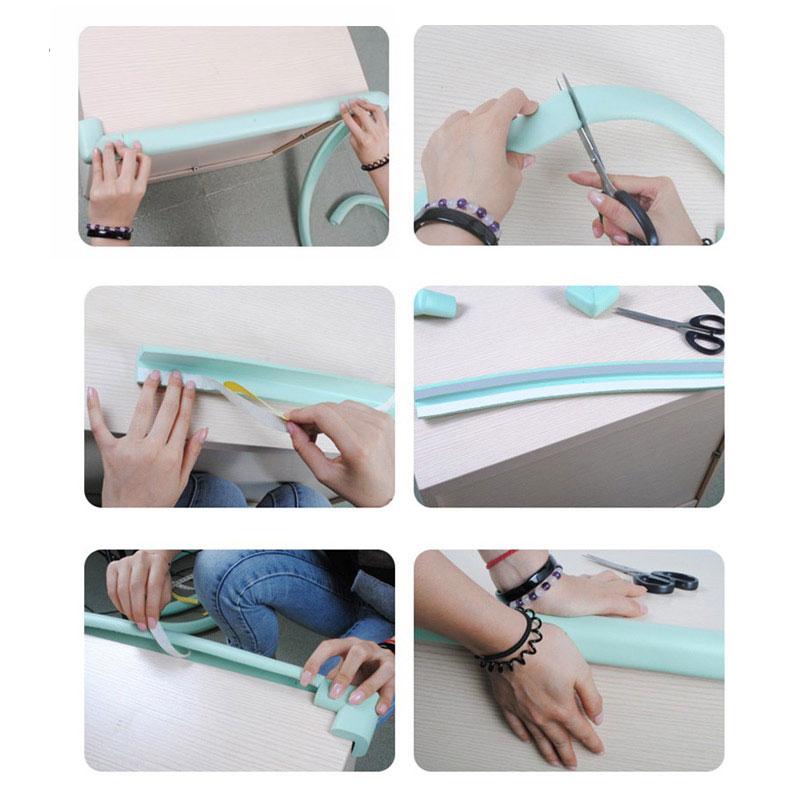 2M Children Protection Table Guard Strip Thickened anti-collision strip - Korvel