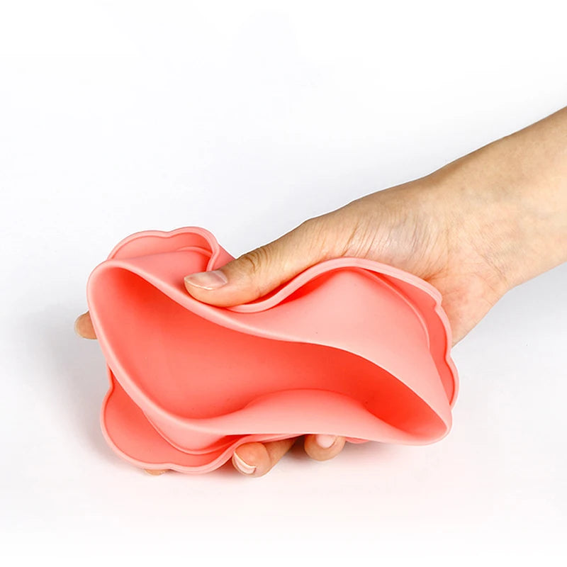 Wax Warmer Heat-resisting Replacement Silicone Bowls Hair Removal Wax With Stirring Stick Non-Stick Pan Hair Removal Tool - Korvel