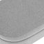 Ottoman Oval Storage Bench Rubber Wood Legs Grey(43.5"x16"x16") - Korvel