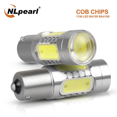 NLpearl 2x LED Signal Lamp - 1156 BA15S & 1157 BAY15D