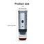 2025 Upgraded 3-in-1 Cordless Coffee Maker - 20Bar Portable for Car/Camping/Home, Capsule/Powder, USB Fast Heat - Korvel