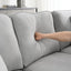 [VIDEO provided] [New] 108*85.5" Modern U Shape Sectional Sofa 7 Seat Fabric Sectional Sofa Set - Korvel