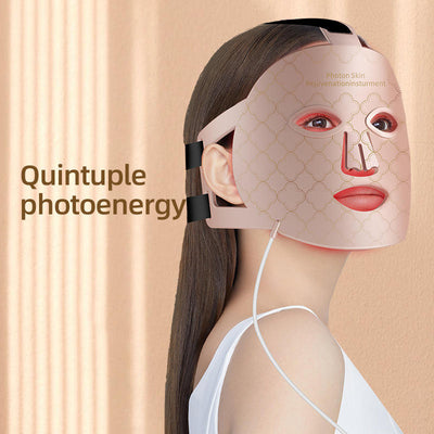 8-Color LED Silicone Face Mask for Skin Care