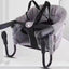 Portable Baby Dining Chair Travel Chair Seats Fast Hook on Table Chairs Foldable Infant Eating Feeding Highchairs for Home - Korvel