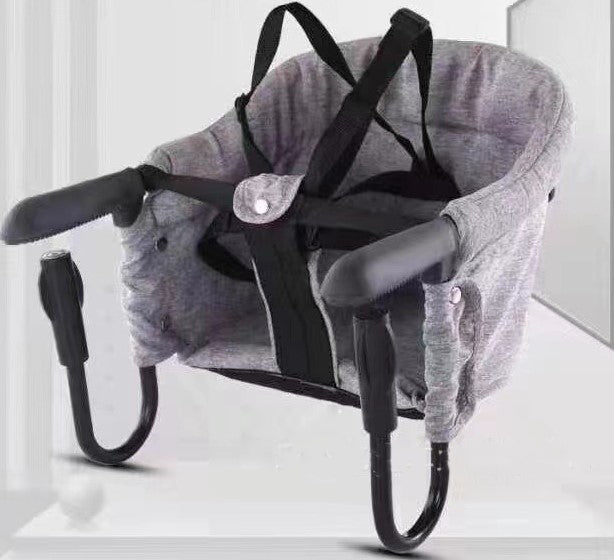 Portable Baby Dining Chair Travel Chair Seats Fast Hook on Table Chairs Foldable Infant Eating Feeding Highchairs for Home - Korvel