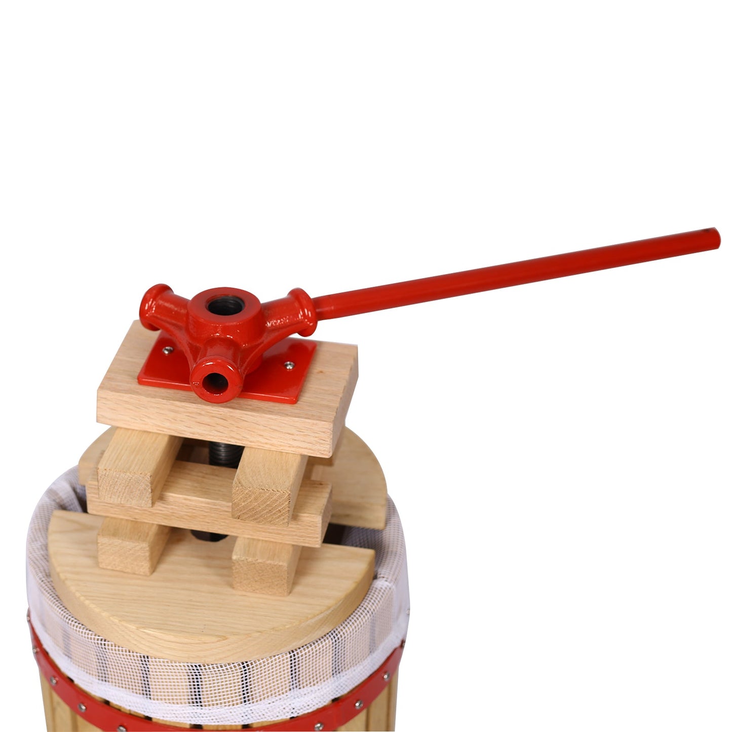Fruit Wine Press and Crusher and Filter Bag,100% Nature Apple&Grape&Berries Crusher Manual Juice Maker for Kitchen - Korvel