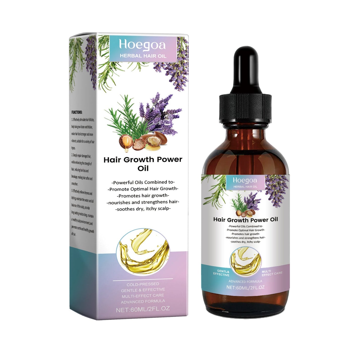 Nourishing Plant Extract Hair Care Essential Oil