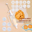 Cookie cookie gun biscuit grinder full set of baking gun set mounted flower nozzle extrusion - Korvel