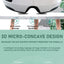 Eye Massager Vibration Therapy Air Pressure Heating Massage Relax Health Care Fatigue Stress Bluetooth Music Improve Vision - Korvel