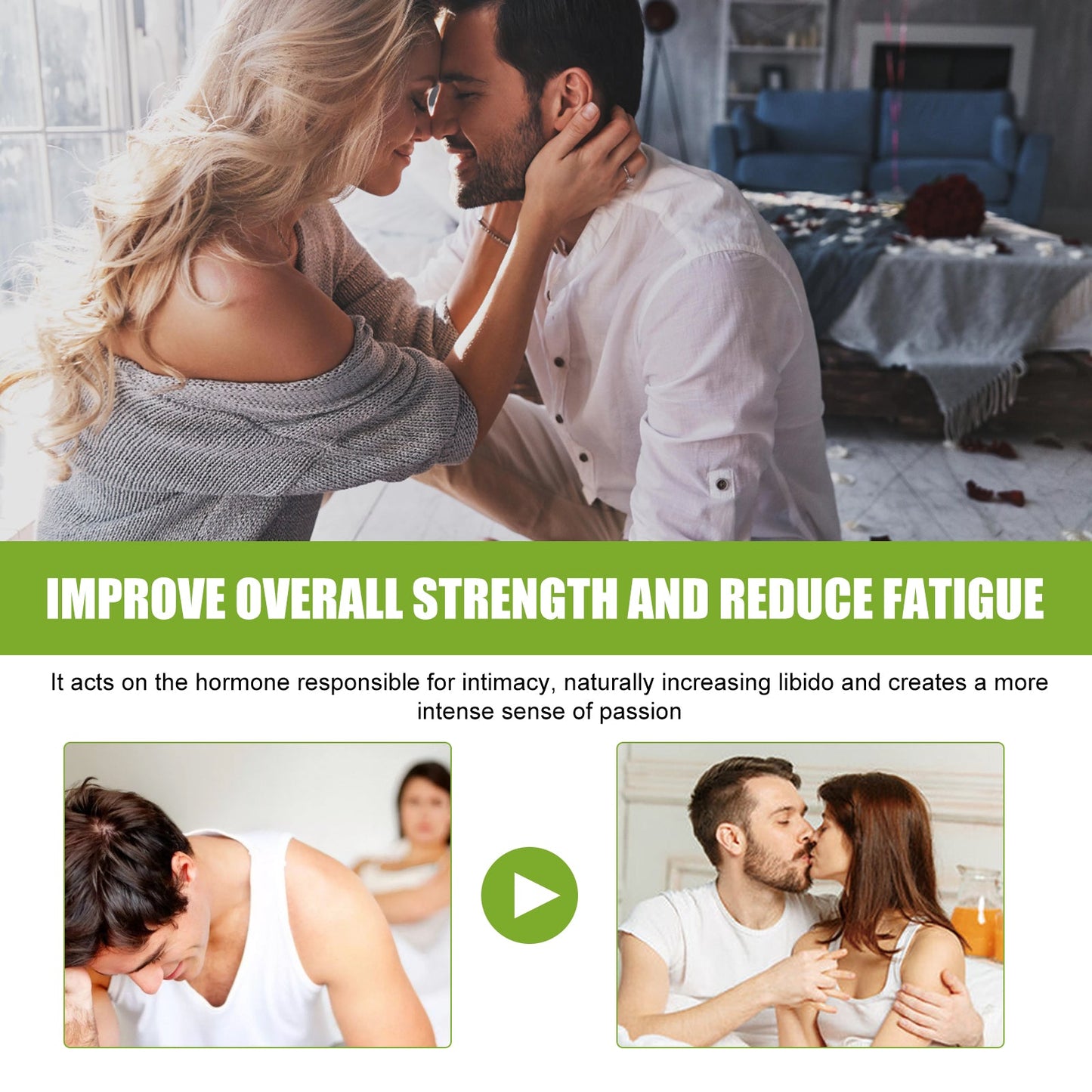 Aceite Esencial para Masaje Corporal Energizante para Hombres