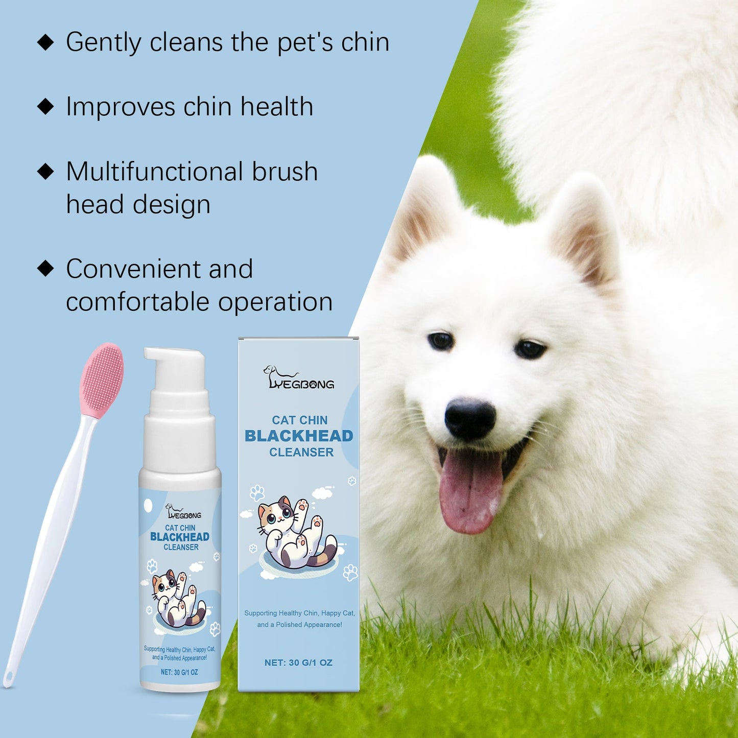 Pet Oral Care Set Gentle Cleaning Decontamination Maintenance Cleaning Solution For Cats And Dogs - Korvel
