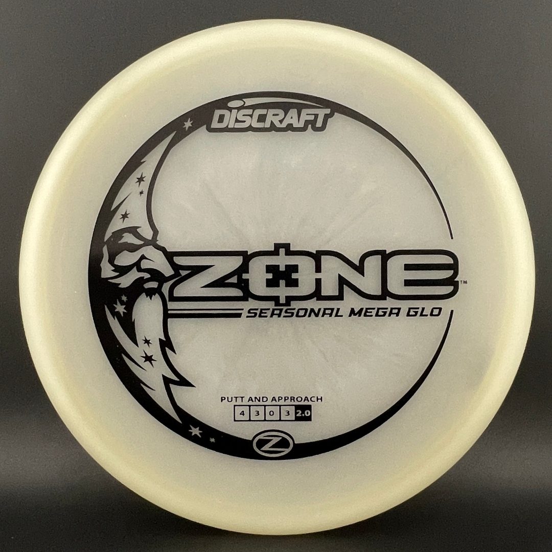 Discraft Mega Glo Zone - Premium Glow Disc Golf Putter