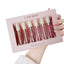 HANDAIYAN 6 Matte Rose Lip Gloss Set - Premium Gift Box