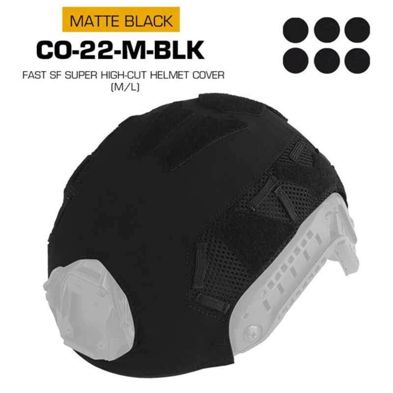 Housse de casque camouflage FAST SF Ultra-haut (Moyen)