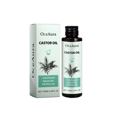 Castor Oil, Moisturize And Strengthen Hair Care Solid Hair Thick Hair Care Oil - Korvel