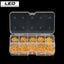 LEO 600PCS High Carbon Steel Fishing Hooks - Sharp Barbed Circle