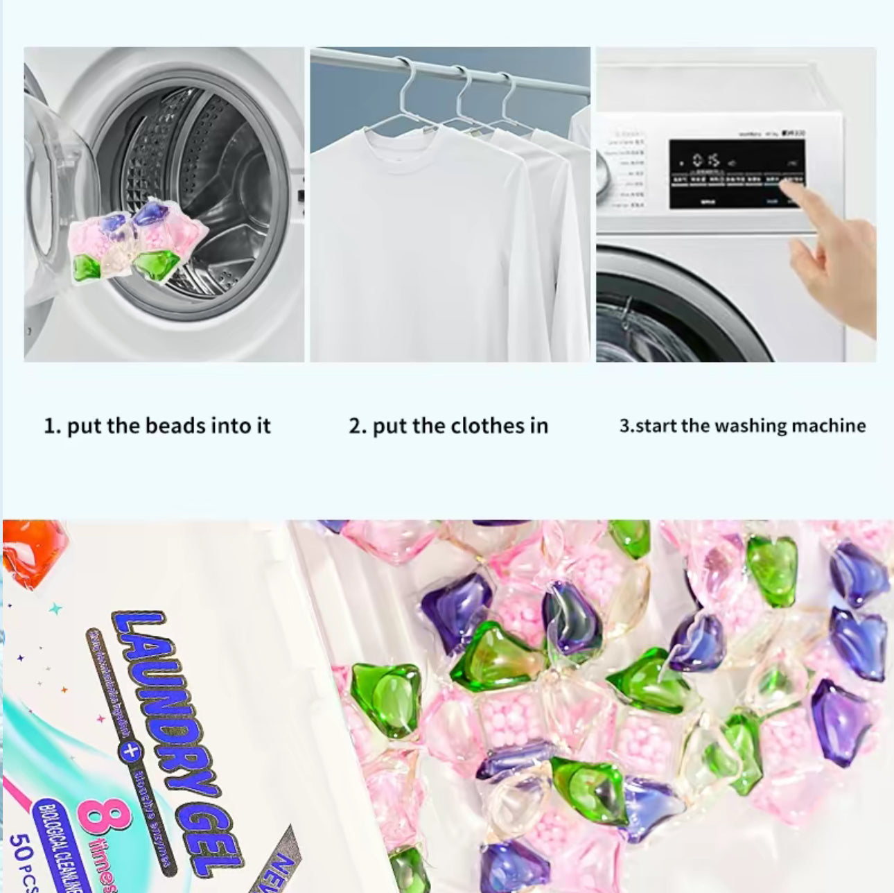 CleanBurst Laundry Pods - Korvel