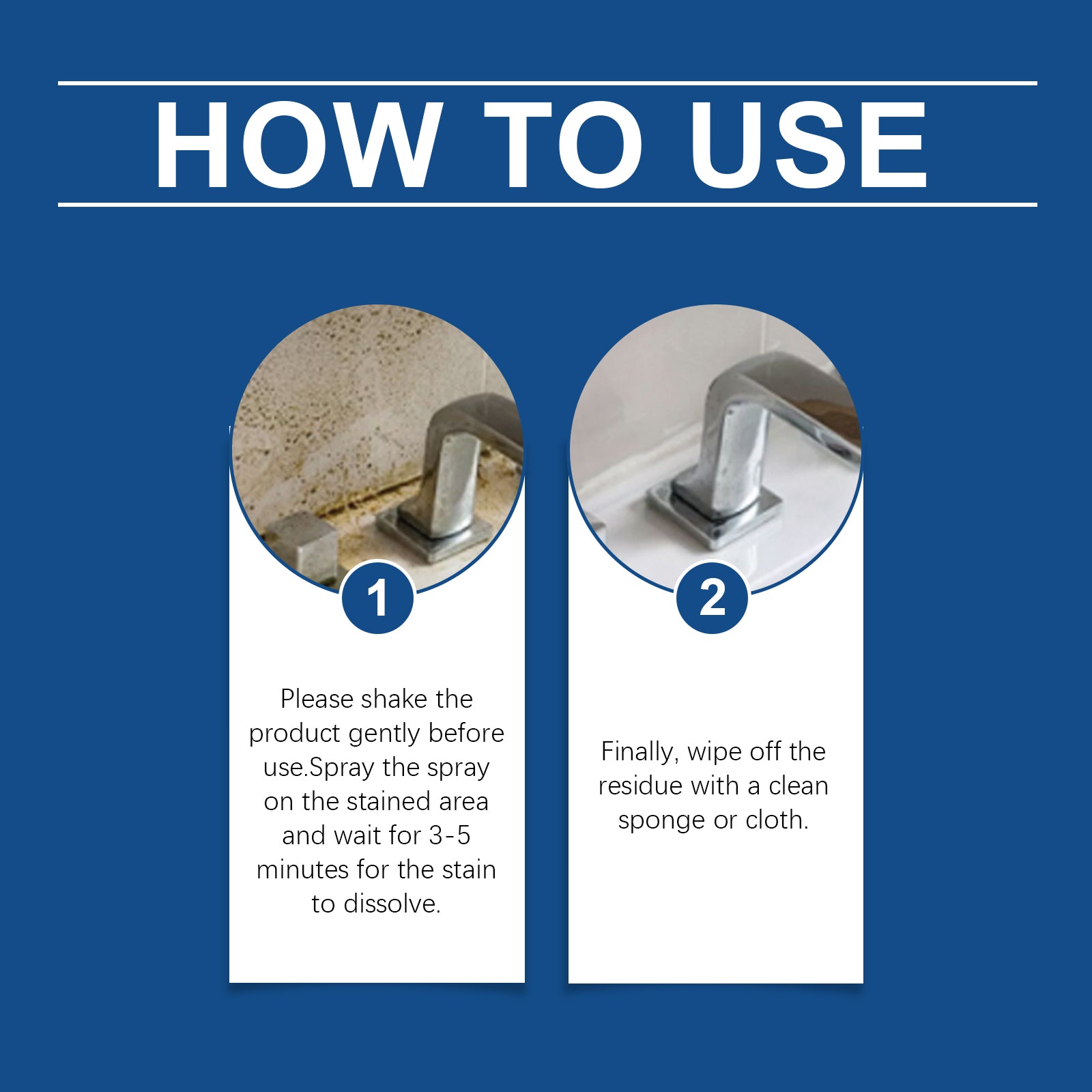 Anti-Mildew Foam Cleaning Spray Room Wall Odor Moisture Mildew Multi-Effect Anti-Mildew Cleaner - Korvel