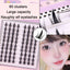 Sunflower Comics Pure Desire Eyelash Simulation Natural Thickening Large Segmented Trilogy False Eyelash Laziness - Korvel