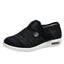 Summer and autumn styles with added fat and widened elderly shoes healthy walking and casual shoes for women easy to put on and take off adjustable shoes - Korvel