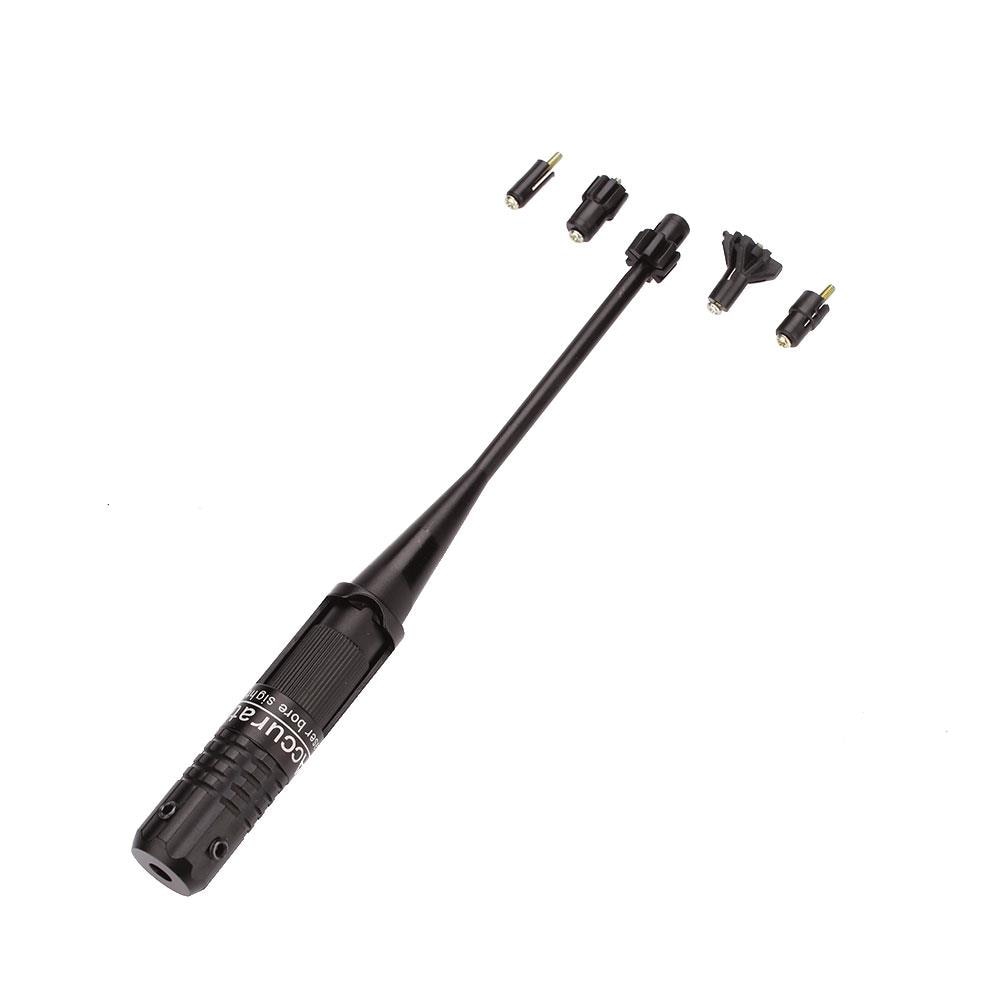 Red Dot Laser Boresighter Bore Sighter Kit for Hunting .22 to .50 Caliber Rifles - Korvel
