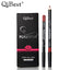 Qibest Fashion Black Rod Waterproof Lip Liner - 12 Colors